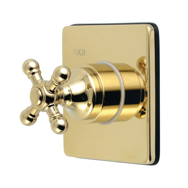 Kingston Brass KS3042BX Single-Handle Three-Way Diverter Valve with Trim Kit KS3042BX - main